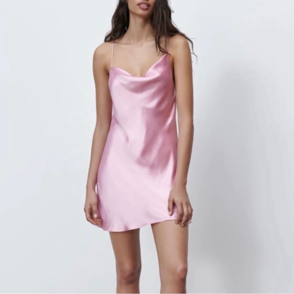 Zara Satin Dress